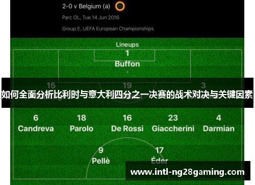 如何全面分析比利时与意大利四分之一决赛的战术对决与关键因素
